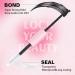 Wiwoseo Lashes Glue Bond & Seal - Super Strong Waterproof, Latex-Free Eyelash Adhesive for Sensitive Eyes (5ML) - Buy Online on GoSupps.com