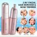 2 in 1 Painless Electric Facial Hair Remover for Women - Nose Trimmer & Face Shaver - Rechargeable Hair Removal Tool for Peach Fuzz, Lips & Chin - Buy Online on GoSupps.com