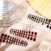 192 Piece Press on Toenails Kit for Women - False Toe Nails Set with Glue - 12 Sizes Full Cover Art Salon DIY Decoration - Buy Online on GoSupps.com