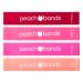Peach Bands Resistance Bands Set - Exercise Workout Bands for Legs and Butt
