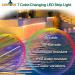Longrun LED Strip Lights LED Water Blade Features Lights IP68 Waterproof Pond Pool Light Underwater with Remote APP Control LED Light for Garden Fountain Outdoor Aquarium-37.5cm 37.5cm(APP) - Buy Online on GoSupps.com