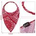 Syhood 4-Piece Printed Elastic Hair Scarf Headband Set for Women and Girls - Buy Online on GoSupps.com