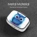 Blue Owl Printing 2 Compartment Small Pill Case - Cute Travel Pill Organizer & Pocket Purse Gift - Buy Online on GoSupps.com