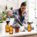 Belle Vous Refillable Brown Atomizer Spray Bottles (3pcs) - 500ml with 2 Jet Settings for Cleaning Aromatherapy & Essential Oils - Buy Online on GoSupps.com