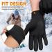 GXCROR Men's Touchscreen Winter Gloves - Perfect for Running Cycling & Outdoor Sports - Buy Online on GoSupps.com