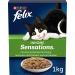 FELIX Inhome Sensations dry cat food for domestic cats with chicken & vegetables 1 pack (1 x 1kg) 1 kg (1 pack)