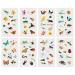 Bug Temporary Tattoos - 24 Sheets | Birthday Decorations & Party Favors with Insect Bees & Beetles Designs - Buy Online on GoSupps.com