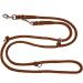 Adjustable Dog Linen Leash for Large Dogs (Up to 80kg) - 2.4m to 5m 17 Fabrics Durable & Stable | Perfect Exercise Guide - Buy Online on GoSupps.com