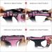Nestroad Pink Dog Harness for Medium Dogs - Anti-Pull Safety Belt | Size M (Neck 33-43cm Chest 43-64cm) - Comfortable & Padded - Buy Online on GoSupps.com