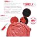 Sileu GO Pack: Eco-Friendly Menstrual Cup Rose Model - Size L Transparent & Flexible with Pink Case - Sustainable Alternative to Tampons - Buy Online on GoSupps.com