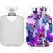 2L Heat Bottle - Stylish Purple Butterfly Design for Pain Relief | Perfect for Neck Shoulder Cramps & Warm Therapy | Durable Handwarmer Bag - Buy Online on GoSupps.com