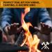 BUSHCRAFT Survival Fire Starter Tinder Rope - Waterproof Kindling Cords for Campfires - 3 Pack Jumbo - Buy Online on GoSupps.com