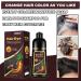 Dark Wine Red Hair Dye Shampoo for Gray Hair | 3 in 1 Herbal Color | 100% Coverage for Men & Women | 500ml Instant Color - Buy Online on GoSupps.com