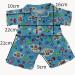 Blue Cute Teddy PJ Pyjamas Outfit - Fits 15-16 inch Teddies & Build a Bear - Buy Online on GoSupps.com