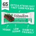 Fitbakes Mint Chocolate Keto Bars (12x19g) - 65 Calories, 1 Net Carb Vegan Protein Snacks - Buy Online on GoSupps.com