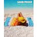 ECCOSOPHY Oversized Microfiber Beach Towel for Adults - Quick Dry 71x35 inch - Sand Free & Travel-Friendly - Marrakesh Design - Buy Online on GoSupps.com