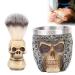 Shaving Brush Bowl Set Beard Bowl Set Men's Beard Shaving Set Stainless Steel Shaving Bowl Shaving Brush for Home for Salon