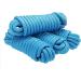 SearQing Marine Grade Dock Lines 4-Pack - 1/2 x 15' Double Braid Nylon Mooring Ropes for Kayaks & Boats - 960 lbs. Working Load Limit - Blue - Buy Online on GoSupps.com