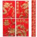 Lurrose Asian Red Envelope 60pcs Chinese Red Envelopes 2024 Chinese New Year Dragon Year Lucky Money Envelopes Lunar New Year of Dragon Red Envelope Packets Hong Bao Hong Bao Envelope