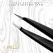 MILLY Pointed Tweezers - German Steel Precision Tweezers for Hair & Glass Removal - Buy Online on GoSupps.com