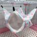 Aoliandatong Small Pet Cage Hammock Bunkbed - S Pink | Guinea Pig, Sugar Glider, Ferret, Hamster, Rat, Squirrel | Cozy Bedding & Warm Hammock for Playing & Sleeping - Buy Online on GoSupps.com