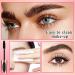 2PCS Waterproof Long Lasting Black Mascara No Clumping Smudge-Proof Black Mascara for Eye Makeup - Buy Online on GoSupps.com
