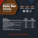 Daily Endurance Keto Bar - Best Low Carb Vegan Snack | 3g Net Carbs | Paleo & Keto Chocolate Riegel | 12 Coconut Bars | Healthy On-the-Go Treat - Buy Online on GoSupps.com