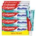 COLGATE - Toothpaste Colgate Max White Crystaux White Toothpaste White Tube recyclable 12 tubes of toothpaste 75 ml each White Crystals