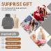 2.0L Electric-Free Foot Warmer | 2-in-1 Hot Water Bottle for Cozy Feet | Soft Light Gray Footrest for Home & Office - Buy Online on GoSupps.com