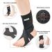 Drop Foot Brace - Adjustable AFO Ankle Brace for Walking | Stroke Recovery Support Comfortable & Breathable (Large/Right - Buy Online on GoSupps.com