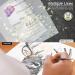 Translucent Vellum Paper - Oplymio 50 Sheets 102GSM - Printable Transparent Paper for Cards, Invitations, Envelopes, Belly Bands, Tracing - 8.5 x 11 Inches - Buy Online on GoSupps.com