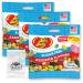 Jelly Belly Assorted Sugar Free Jelly Beans - 2.8 oz bag- Sugar Free Candy Jelly Belly Low Calorie Jelly Beans Sugar-Free Gourmet Jelly Beans - with a R.U.S. Candy Pocket Size Travel Bag (Assorted Sugar Free- 3 Bags)