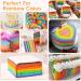 Waysroma Colorant Alimentaire 7x12ml Hautement Concentr & Sans Sucre Colorant Alimentaire Liquide pour P tisserie G teaux Macarons Fondants P ques Biscuits Beignets (Arc-en-ciel) 12 ml (Lot de 7) 84.0 - Buy Online on GoSupps.com