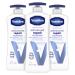 Vaseline Intensive Care Body Lotion for Dry Skin Advanced Repair Unscented Lotion Made with Ultra-Hydrating Lipids and Vaseline Jelly That Repairs Extremely Dry Skin 20.3 oz, Pack of 3