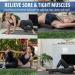 2-Pack Peanut Massage Balls for Muscle Relief & Fascia Stretching - Red Black Pink White Blue - Buy Online on GoSupps.com