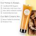 Perlier Sweet Honey Miel Shower & Bath Cream - 100% Organic Honey, Deep Moisturization - 16.9 oz - Buy Online on GoSupps.com