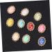 20 Pcs Pearl Crafting Supplies 2*1.5CMx2pcs Goldenx2pcs - Buy Online on GoSupps.com