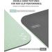 CAMBIVO Extra Thick TPE Yoga Mat - Mint Green+Gray 72*24*0.24 inch - With Carrying Strap for Yoga, Pilates & Floor Exercises - Buy Online on GoSupps.com