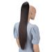 CAISHA 28" Extra Long Straight Ponytail Hairpiece Heat-resistant Synthetic Fibres Brown H160 brown #10 H160