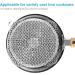 Premium 8x6 Square Cast Iron Cleaner - Stainless Steel Scrubber for Cast Iron Pans - Buy Online on GoSupps.com