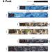 Fishing Rod Straps 6-Pack: Stretchy Waterproof Wrap Ties for Spinning, Fly, Casting Rods - Three Camo Colors - Buy Online on GoSupps.com