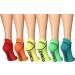RONNOX Women's 12-Pairs Low Cut Running and Athletic Performance Tab Socks - Small-Medium, Assorted Colors - Buy Online on GoSupps.com