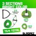 75' Water Ski Rope with Floating Handle - Sectioned - Get a Thrill Out of Water Sports 75ft Green - Buy Online on GoSupps.com