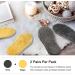 Buy LARGERED 2 Pairs Sheepskin Insoles - 17MM Thick Winter Warm Wool Inserts for Men & Women - Cozy Fluffy Fleece Replacement Soles - EU45/12US 14 - Cream & Grey - Buy Online on GoSupps.com
