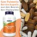 Now Foods Saw Palmetto Berries - 550 mg 250 Vegan Capsules | Gluten-Free Soy-Free Vegetarian - International Shipping Available - Buy Online on GoSupps.com