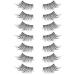False eyelashes Half Lashes Accent lashes Jiocolor 7 Pairs Half Lashes Natural Look Corner End lash Pack 202 HF-202