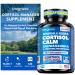 Cortisol Balance & Sleep Support for Women & Men Natural Calm Formula with Magnesium Ashwagandha & L-Theanine Supports Restful Sleep Relaxation Focus & Healthy Cortisol Levels 120 Capsules 120 Count (Pack of 1)