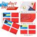 2 Pack Bahamas Courtesy Boat Flags 12x18 Inch - Premium Polyester Bahamian Flags for Vessels - Buy Online on GoSupps.com