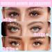 CALAILIS Self Adhesive Eyelashes - 72 Pcs D Curl Press-On Lash Clusters No Glue Needed Reusable DIY Kit with Tweezers for Beginners - ZN23 - Buy Online on GoSupps.com