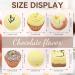 6 Pieces Dessert Bath Bombs Gift Set Assorted Spa Fizzies with Natural Essential Oils Handmade Cupcake Cake and Sprinkle Topped Bath Balls for Relaxation Birthday or Mother's Day Gifts for Women Chocolate - Buy Online on GoSupps.com